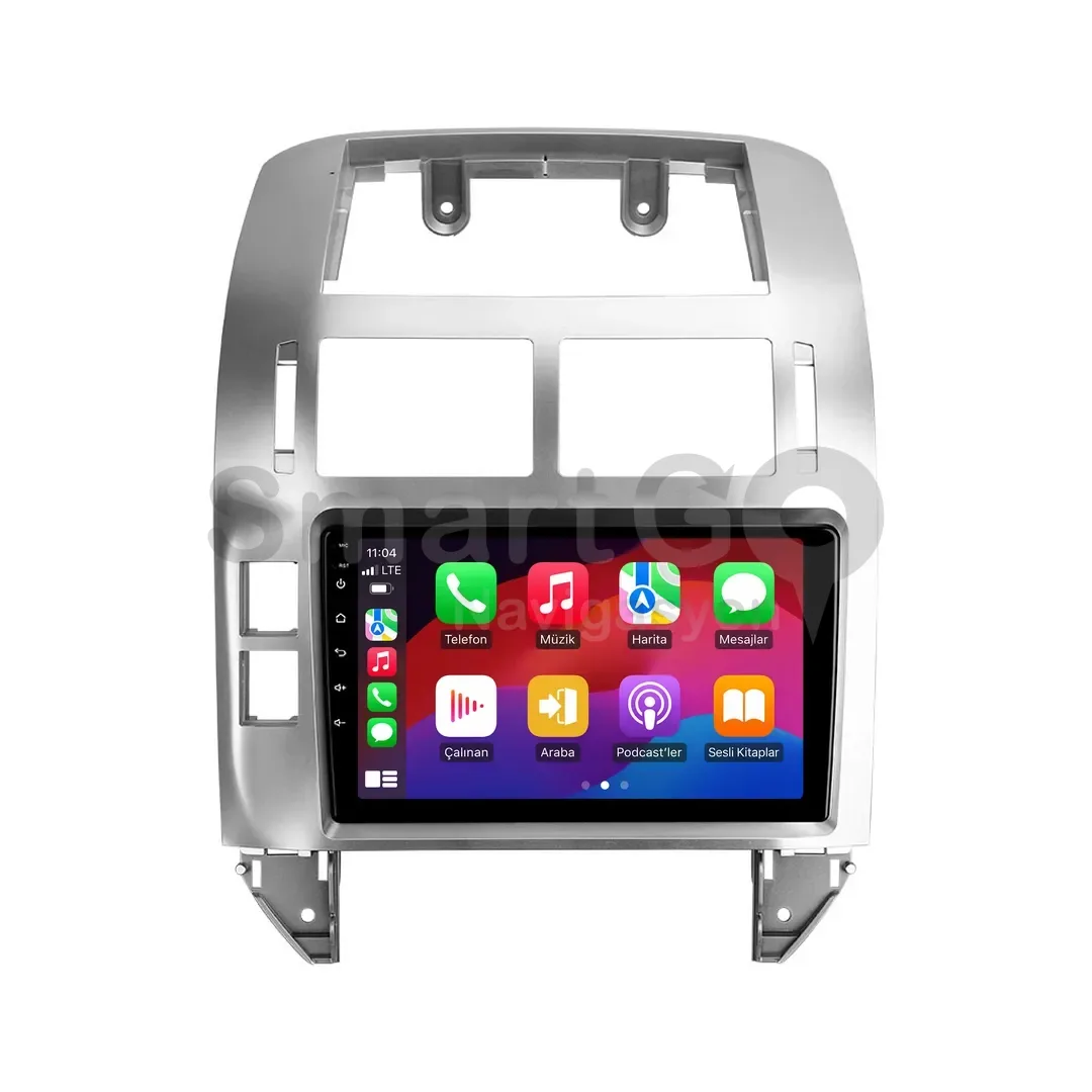 Volkswagen Polo Android Gri Multimedya Sistemi (2003-2009) - 9 İnç
