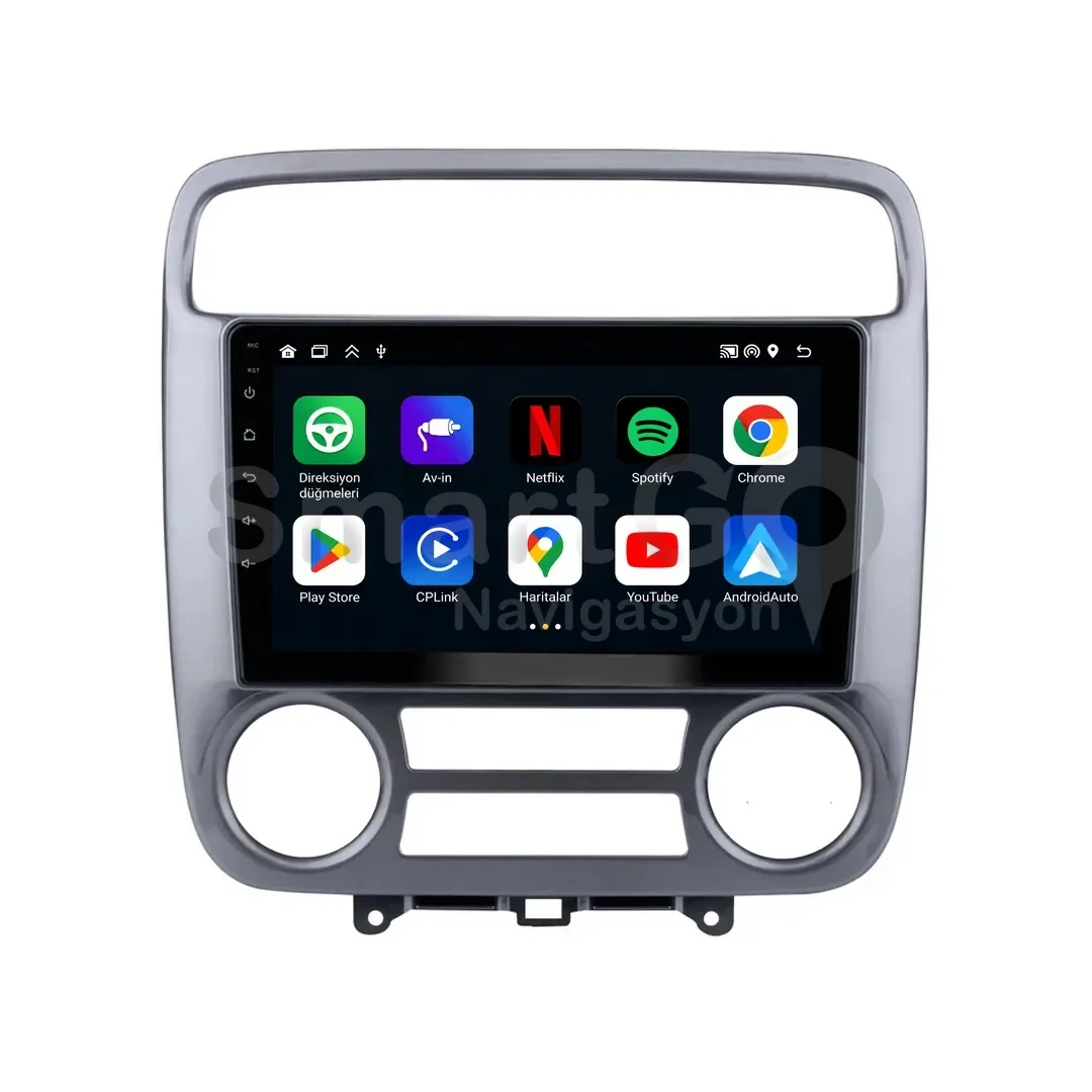 Honda Stream Android Multimedya Sistemi (2001-2004) - Manuel 9 İnç