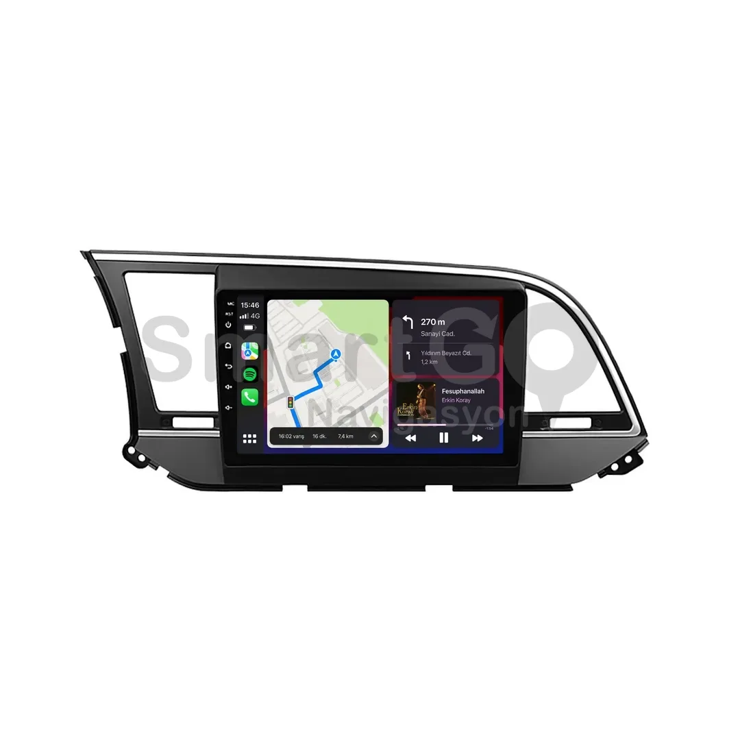 Hyundai Elantra Android Multimedya Sistemi (2016-2018) - 9 İnç