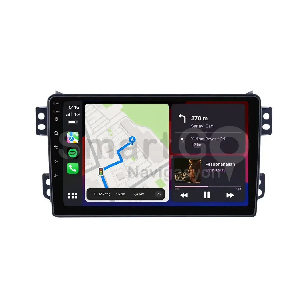 Suzuki Splash Android Multimedya Sistemi (2009-2013) - 9 İnç