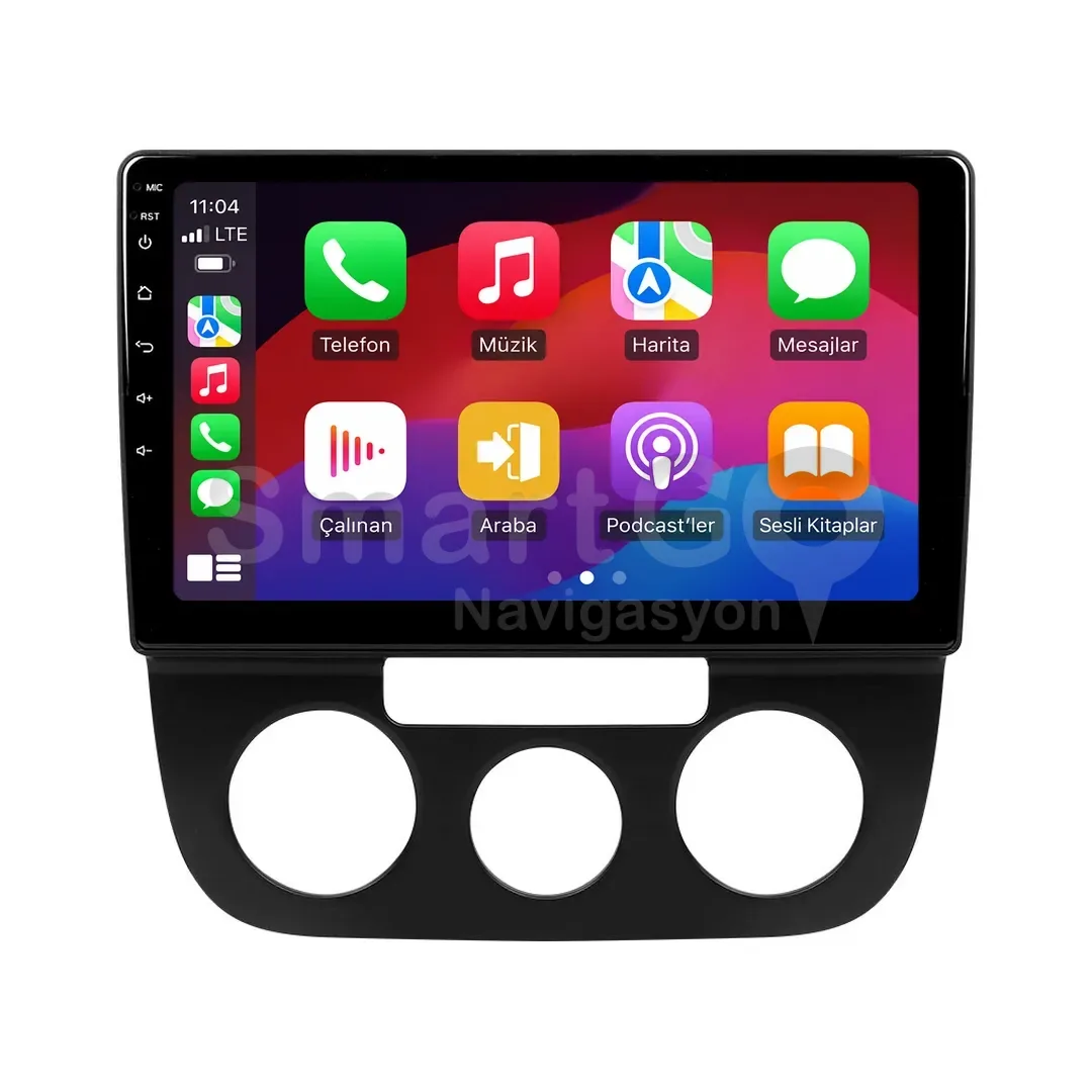 Volkswagen Jetta Android Multimedya Sistemi (2006-2009) - 10 İnç