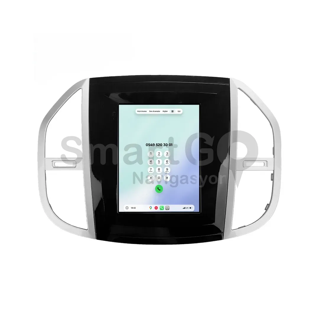 Mercedes Vito Android Tesla Multimedya Sistemi (2015-2023) - 9.7 İnç