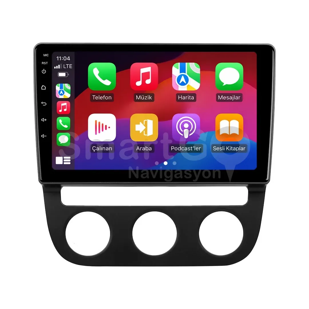 Volkswagen Eos Android Multimedya Sistemi (2007-2009) - Jetta / Golf 5 / 10 İnç