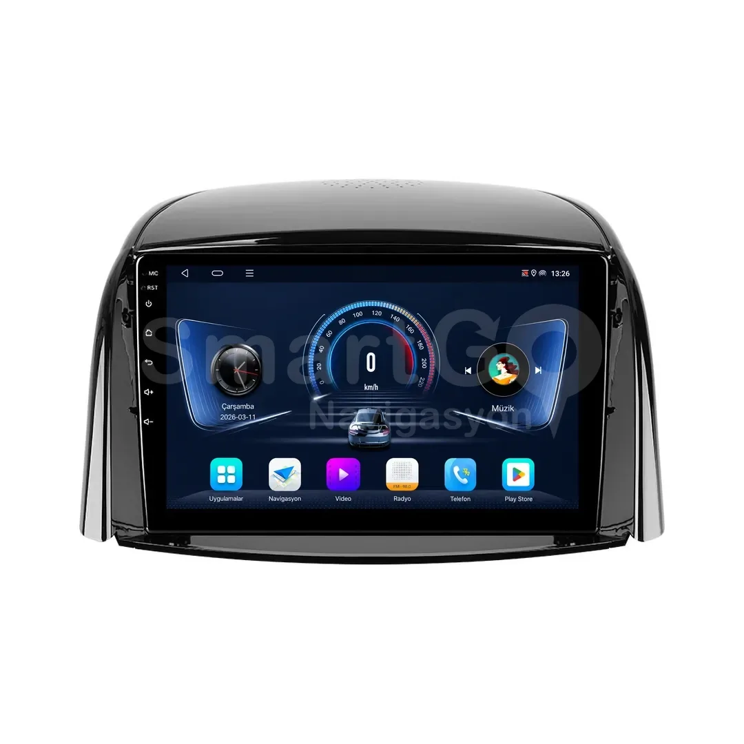 Renault Koleos Android Multimedya Sistemi (2009-2012) - 9 İnç