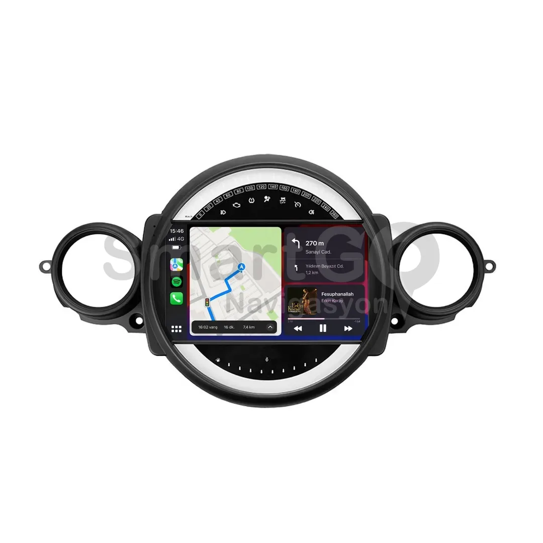 Mini Cooper S Android Multimedya Sistemi (2007-2014) - 9 İnç