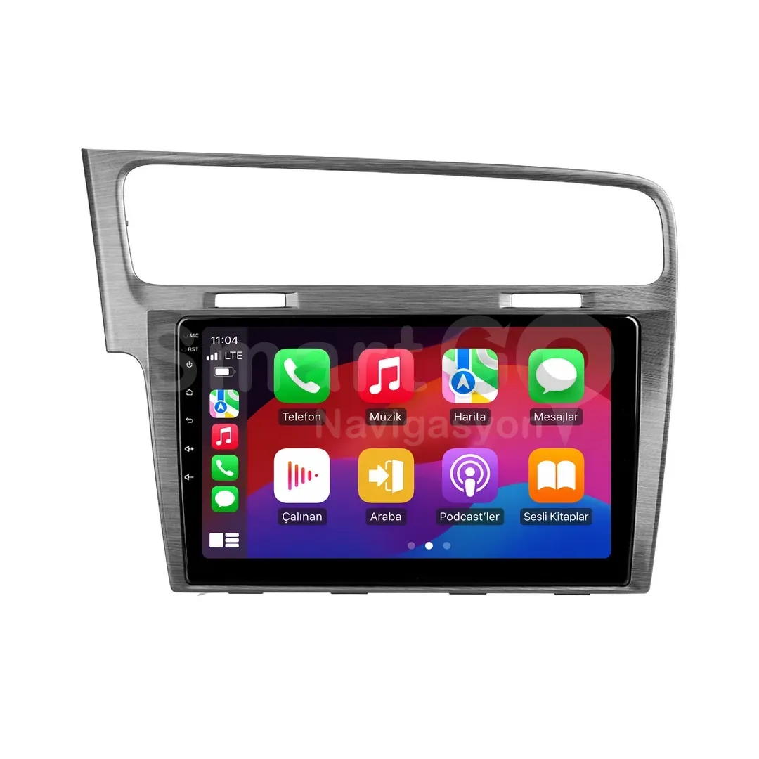 Volkswagen Golf Android Gri Multimedya Sistemi (2012-2020) - 10 İnç