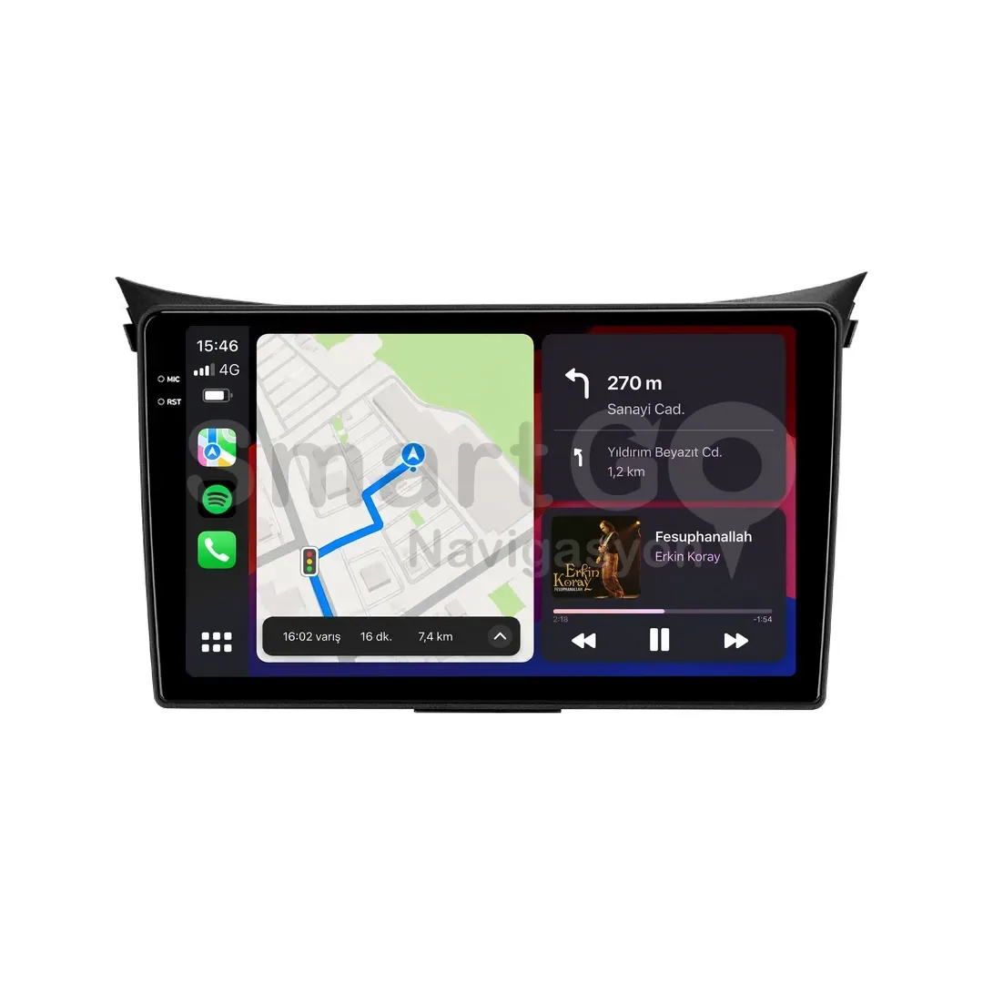 Hyundai i30 Android Multimedya Sistemi (2012-2016) - 9 İnç