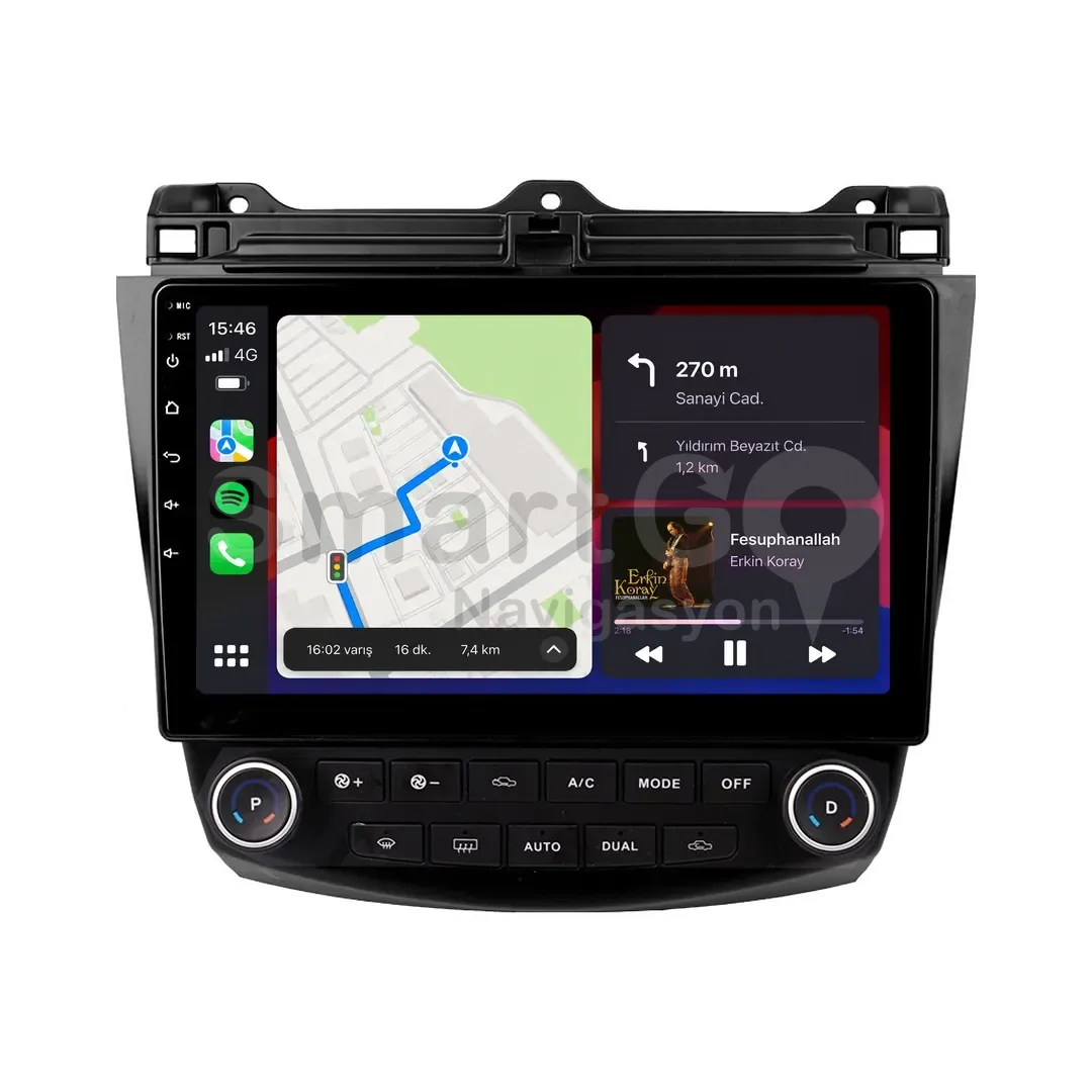 Honda Accord Android Multimedya Sistemi (2003-2008) - 10 İnç