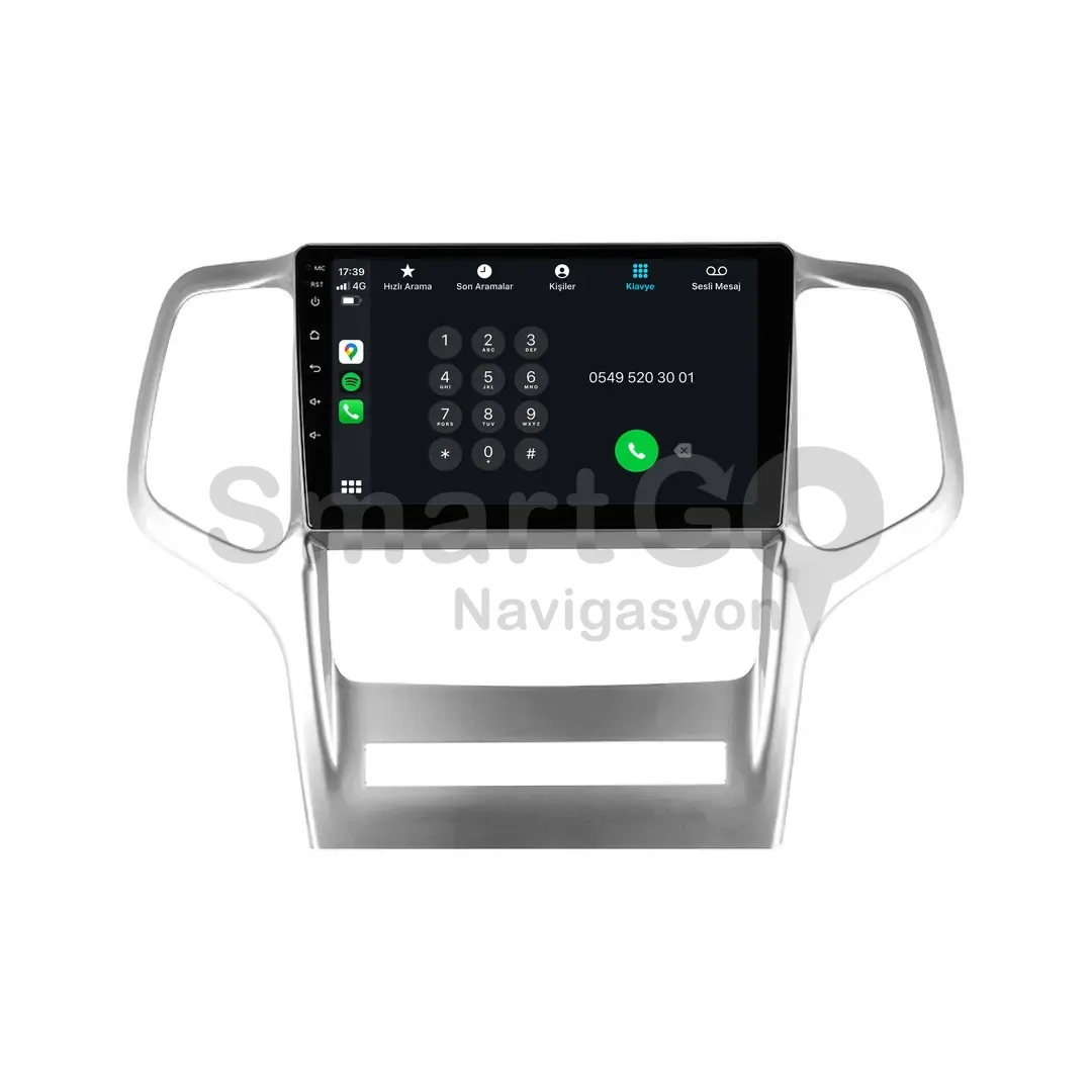 Jeep Grand Cherokee Android Multimedya Sistemi (2011-2012) - 9 İnç