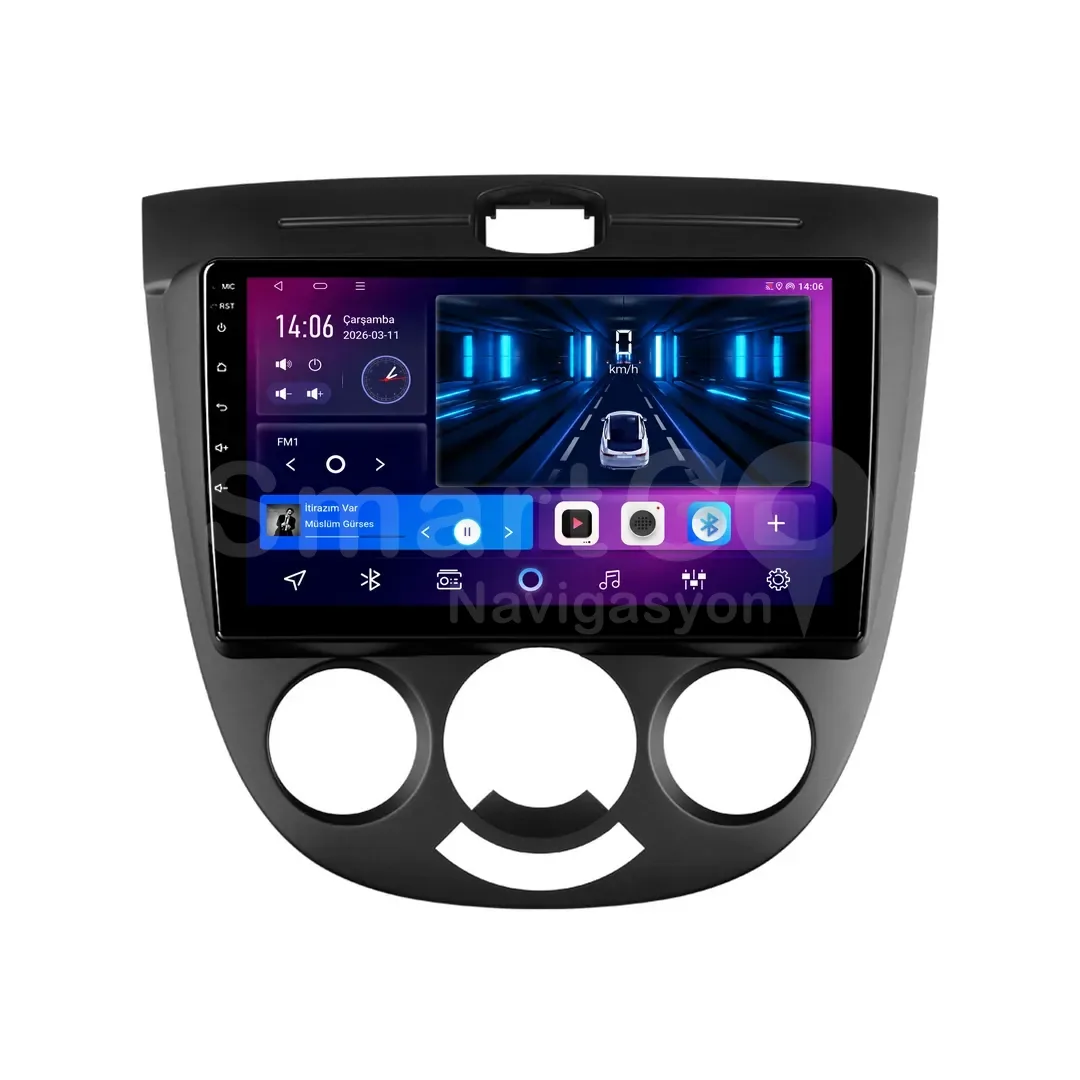 Chevrolet Lacetti Android Multimedya Sistemi (2004-2011) - 9 İnç