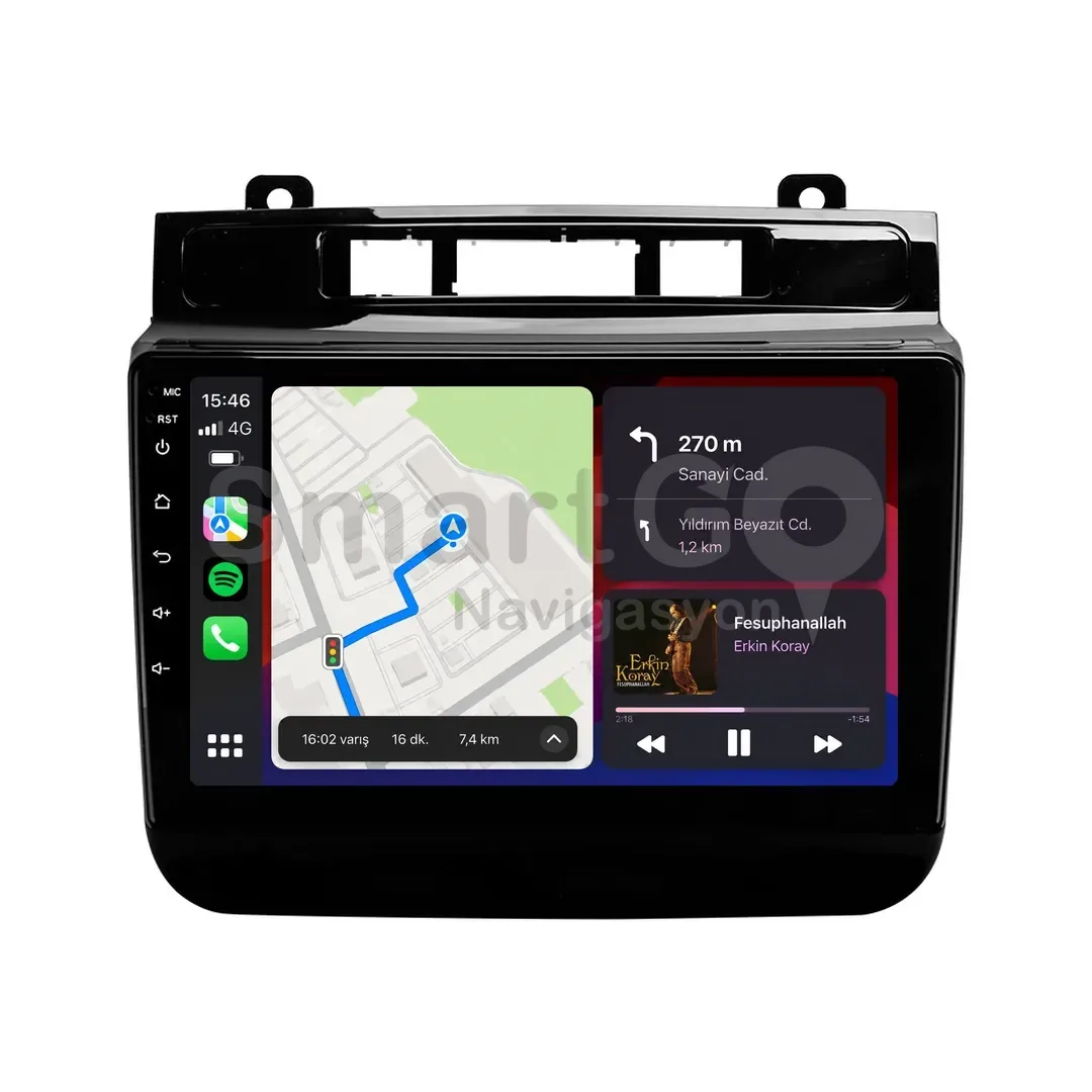 Volkswagen Touareg Android Multimedya Sistemi (2010-2017) - 9 İnç