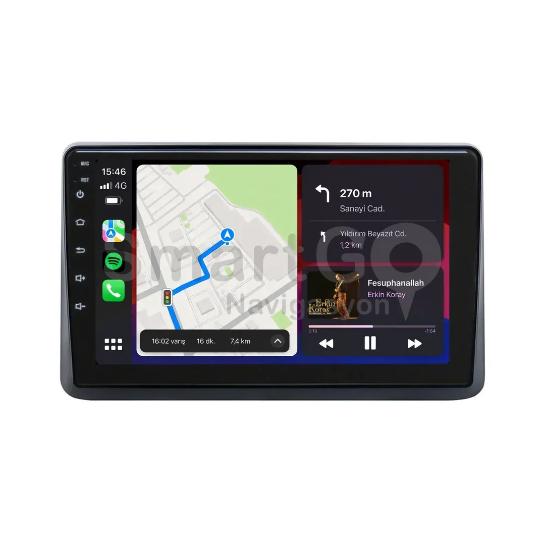 Honda City Android Multimedya Sistemi (2021-2024) - 9 İnç