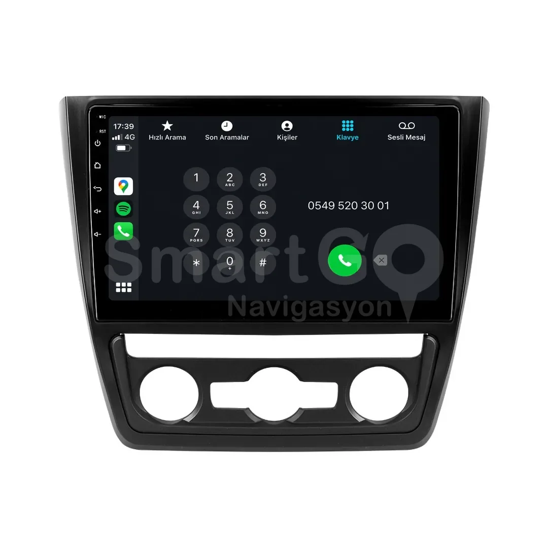 Skoda Yeti Android Multimedya Sistemi (2010-2017) - 10 İnç