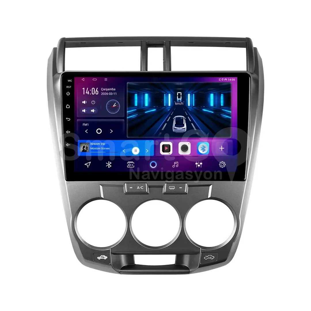 Honda City Android Multimedya Sistemi (2009-2012) - Manuel 10 İnç
