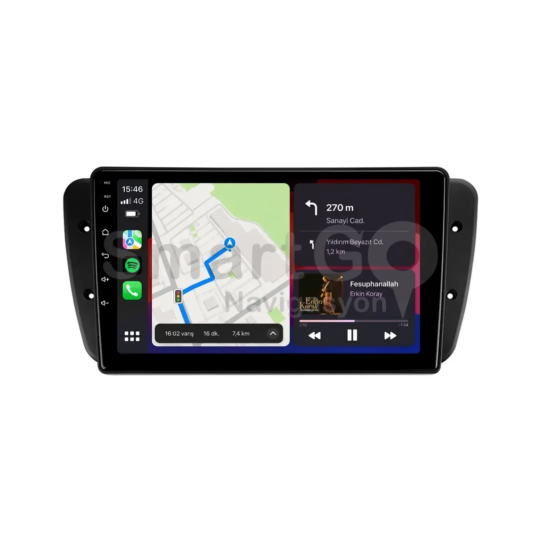 Seat Ibiza Android Multimedya Sistemi (2009-2012) - 9 İnç