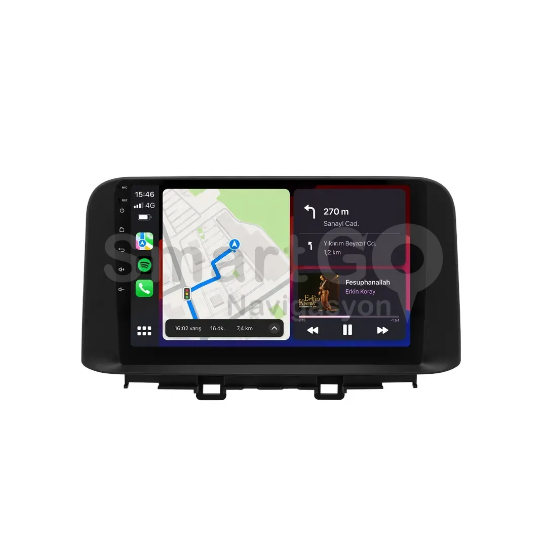 Hyundai Kona Android Multimedya Sistemi (2018-2022) - 10 İnç