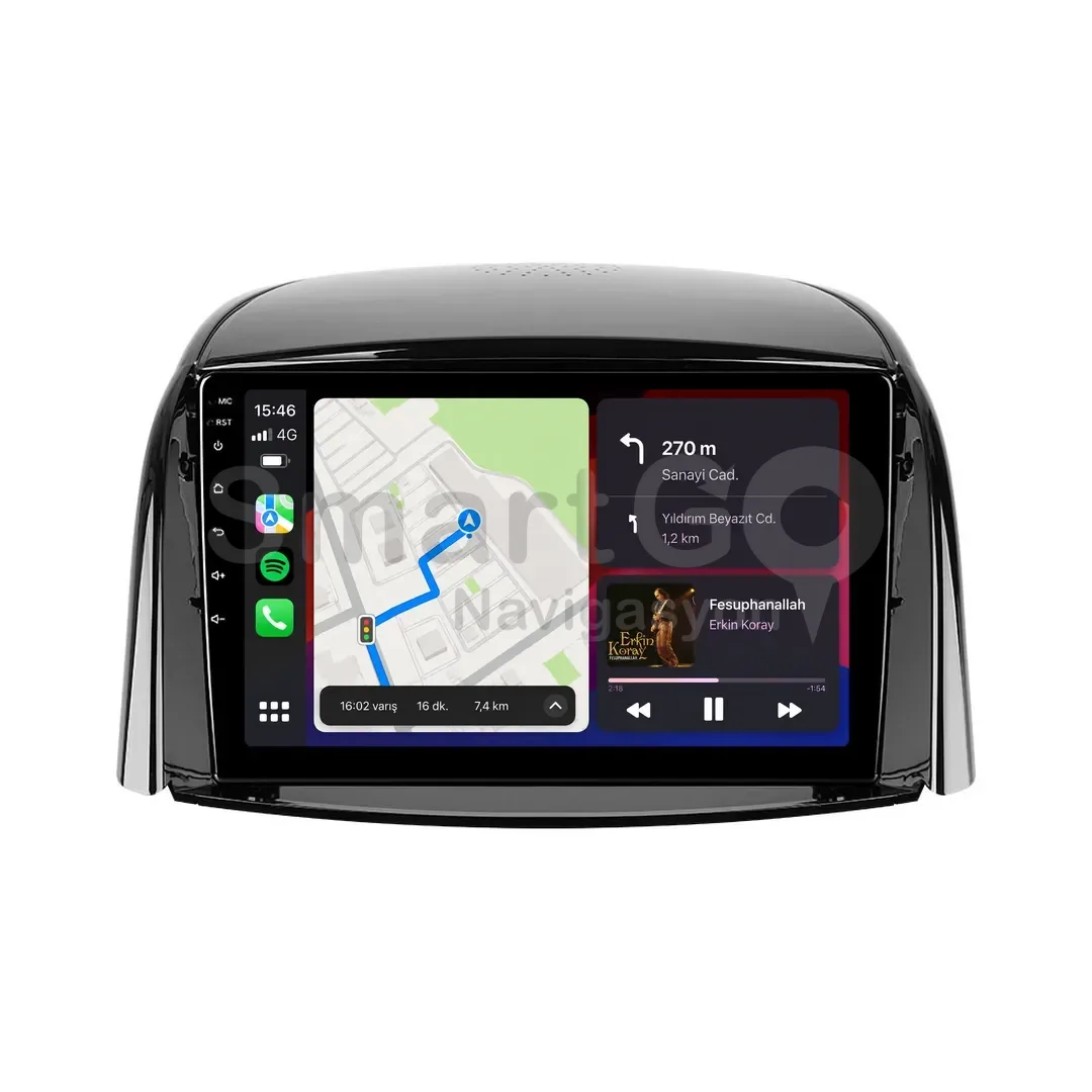 Renault Koleos Android Multimedya Sistemi (2009-2012) - 9 İnç