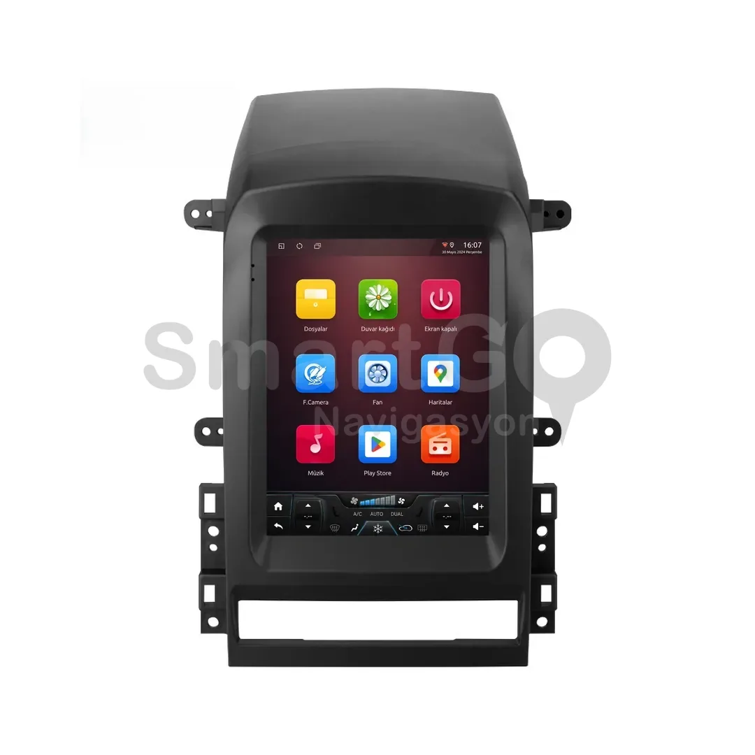 Chevrolet Captiva Android Tesla Multimedya Sistemi (2007-2012) - 9.7 İnç