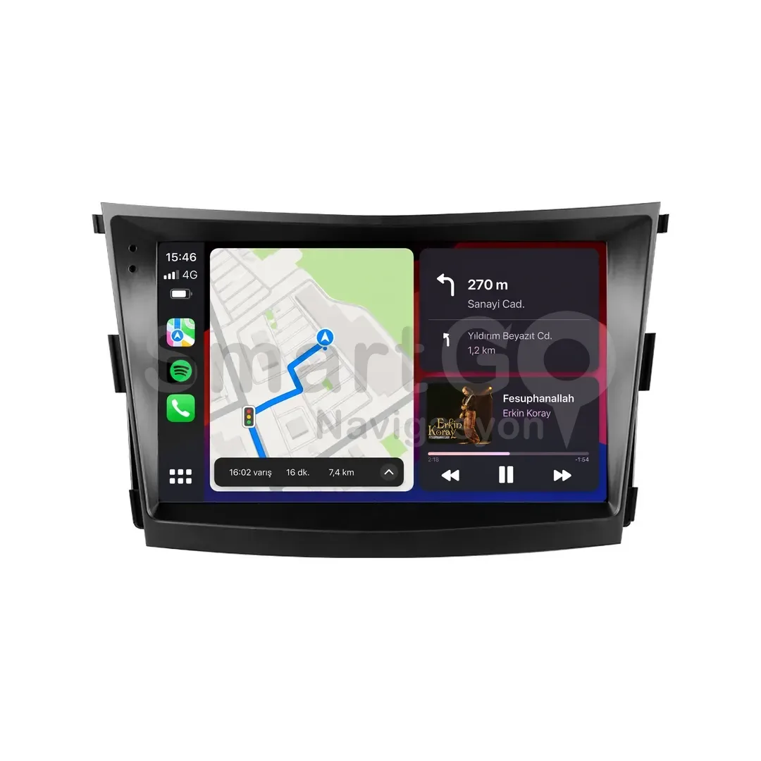 SsangYong Xlv Android Multimedya Sistemi (2015-2019) - Tivoli 9 İnç