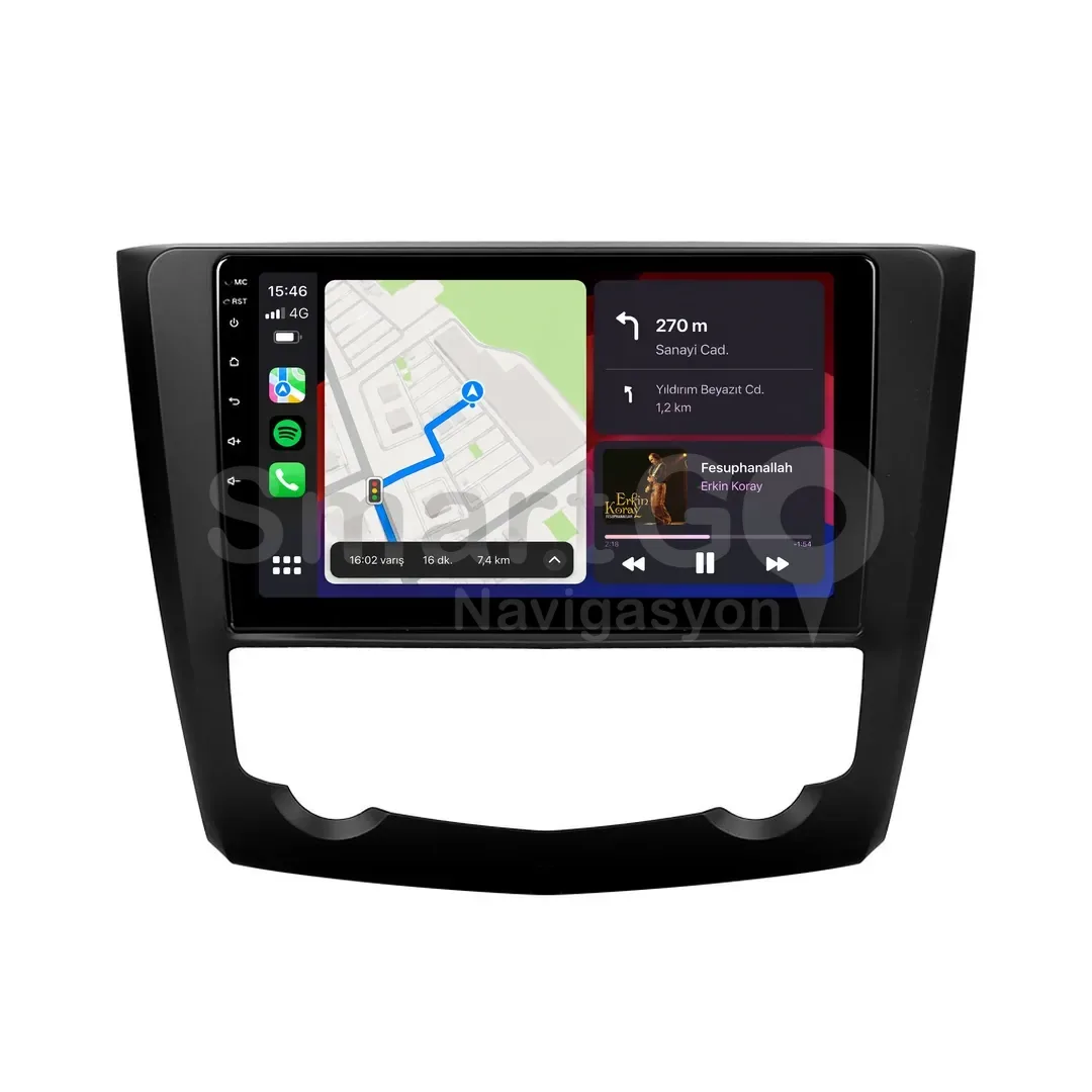 Renault Kadjar Android Multimedya Sistemi (2015-2019) - 9 İnç