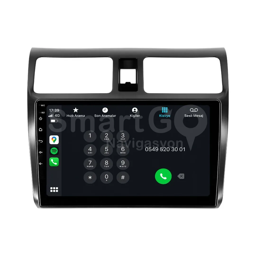 Suzuki Swift Android Multimedya Sistemi (2006-2011) - 10 İnç