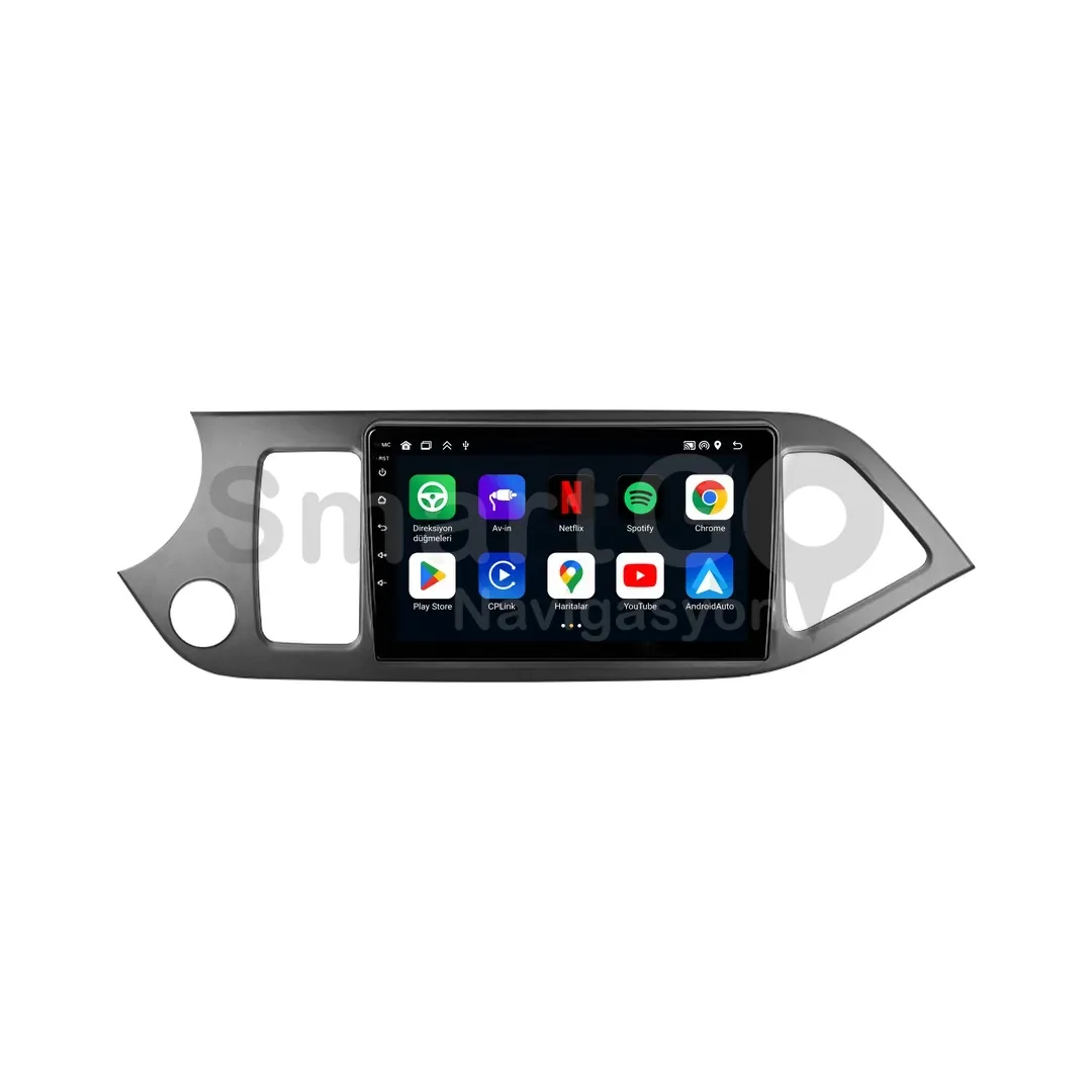 Kia Picanto Android Multimedya Sistemi (2011-2016) - 9 İnç
