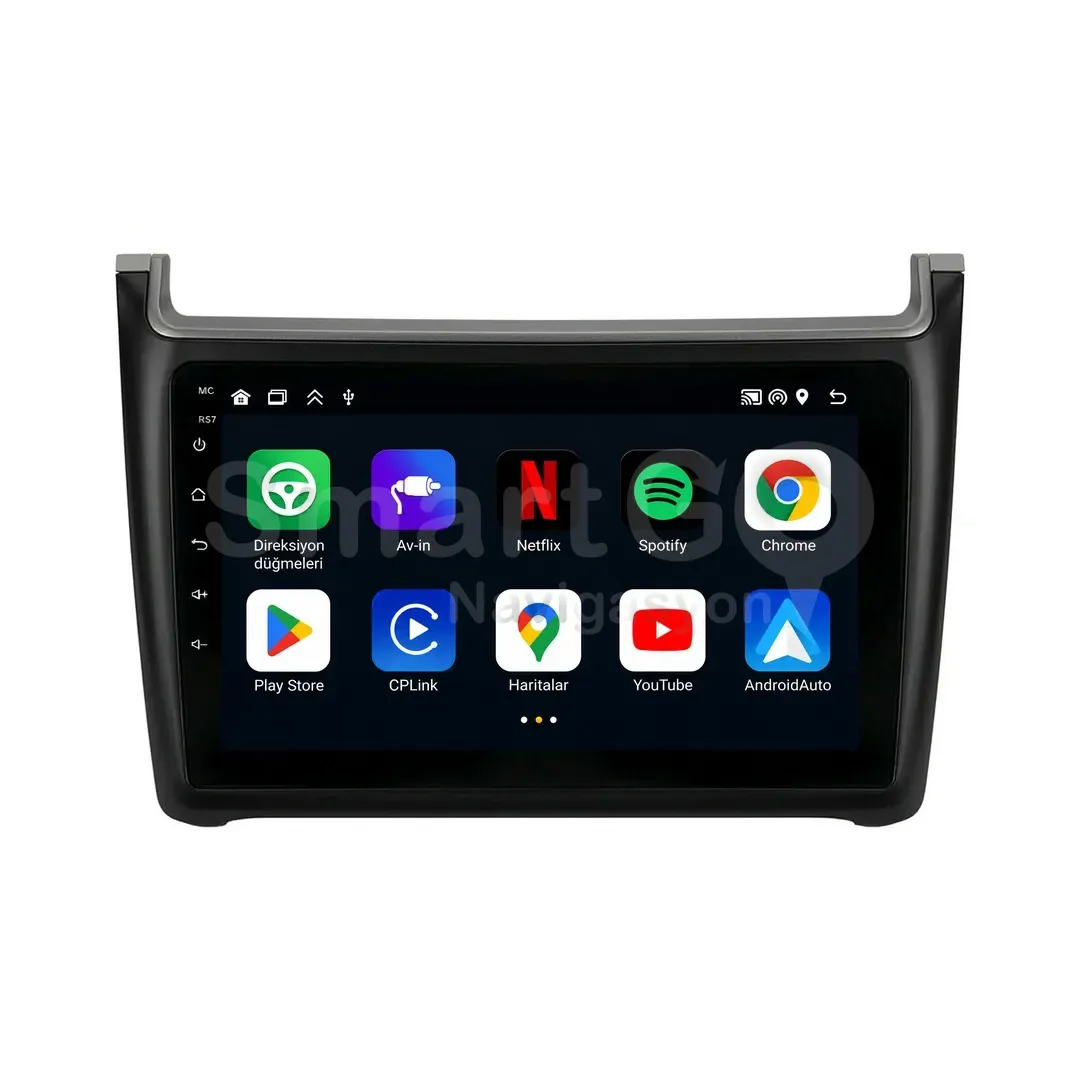 Volkswagen Polo Android Multimedya Sistemi (2010-2017) - 9 İnç