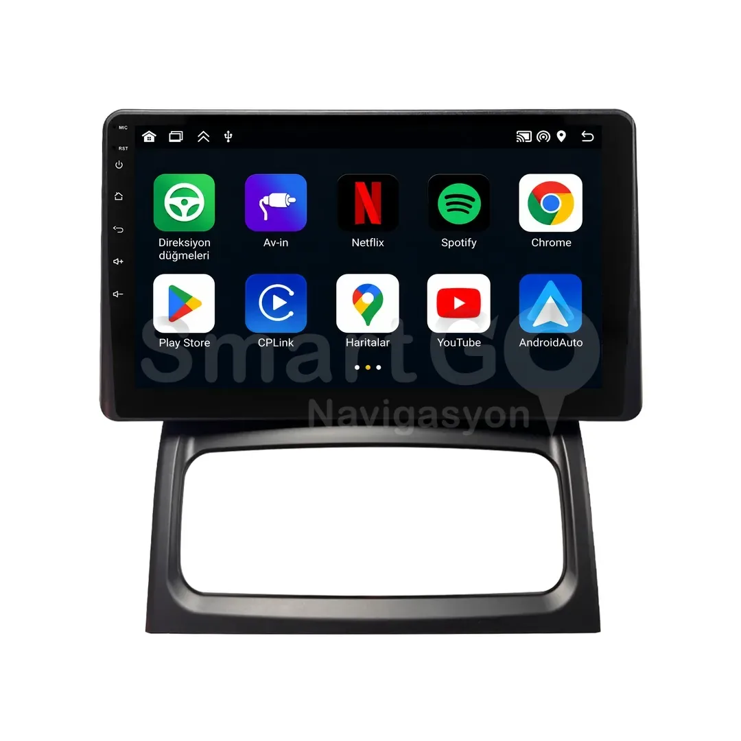 Renault Clio Android Multimedya Sistemi (2001-2008) - 9 İnç