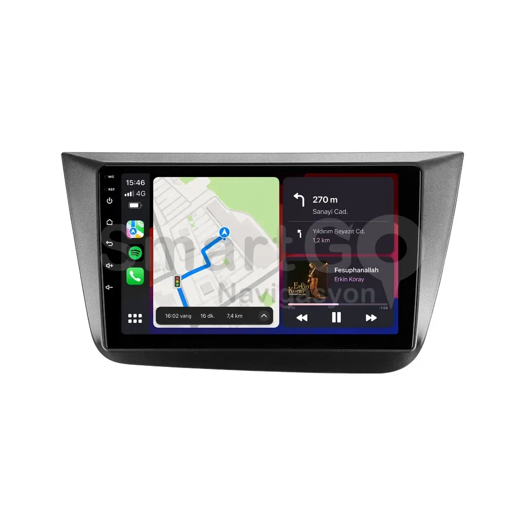 Seat Altea Android Multimedya Sistemi (2004-2015) - 9 İnç