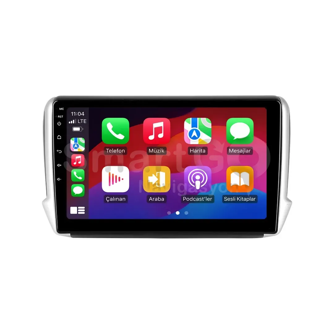 Peugeot 2008 Android Multimedya Sistemi (2013-2019) - 10 İnç