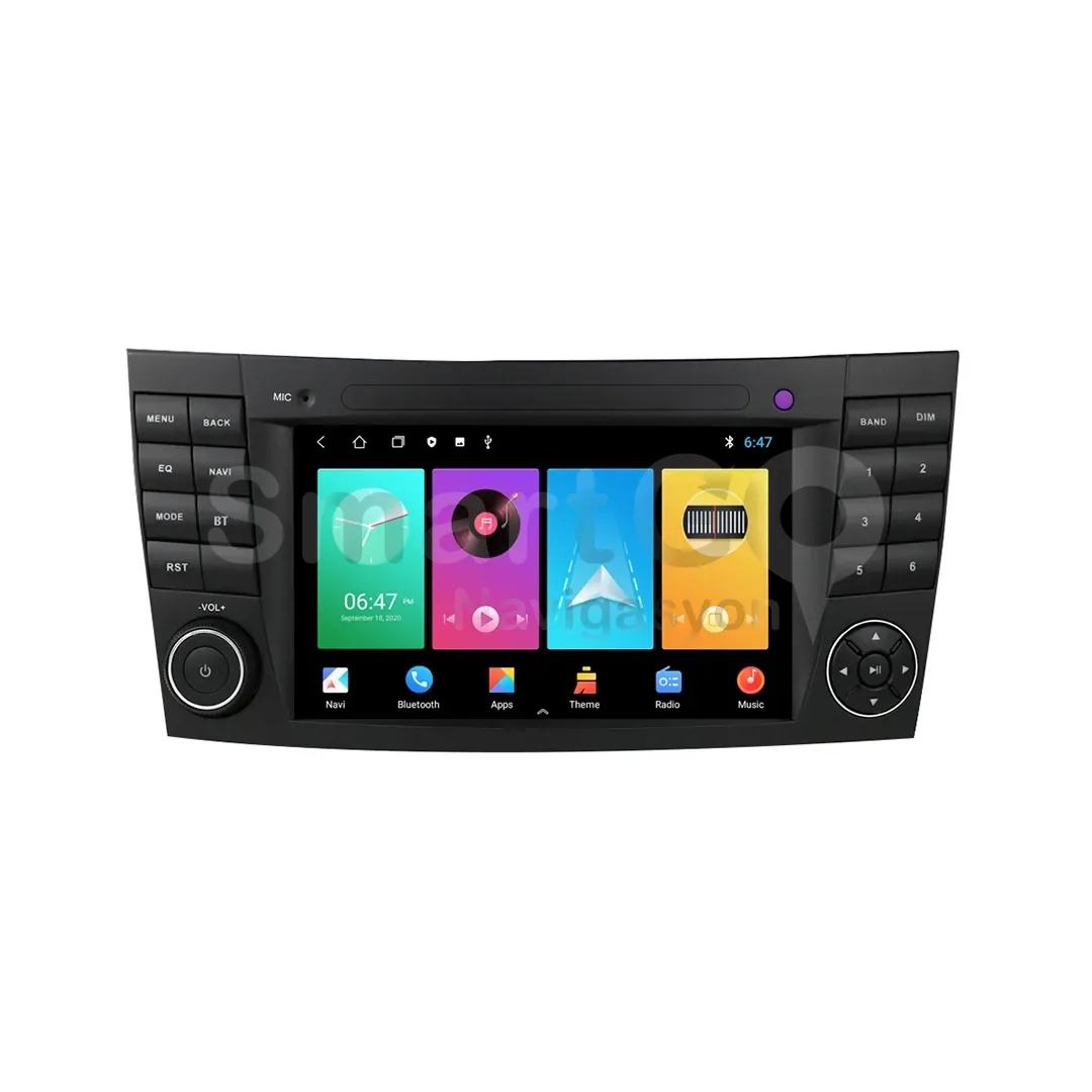 Mercedes E-Class W211 OEM 7.0 İnç Android Multimedya 4+64 GB