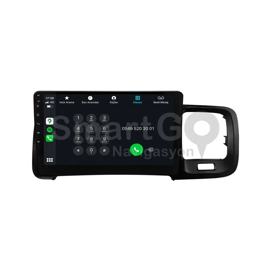 Volvo S60 Android Multimedya Sistemi (2011-2018) - 9 İnç