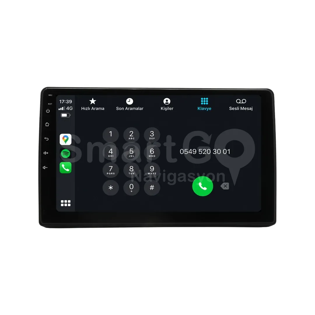 Renault Trafic Passenger Android Multimedya Sistemi (2022-2024) - 10 İnç