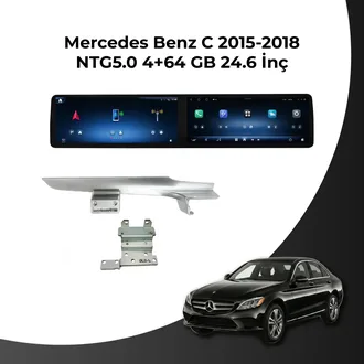 Mercedes Benz C/GLC W205 X253 2015-2018 OEM 24.6 İnç Android Multimedya