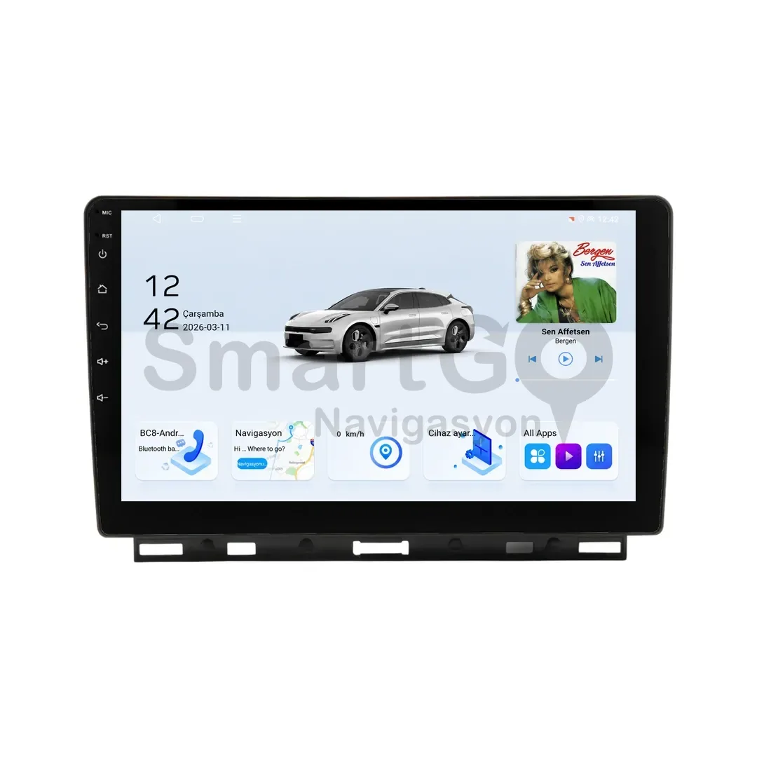 Renault Clio Android Multimedya Sistemi (2020-2025) - Captur 9 İnç