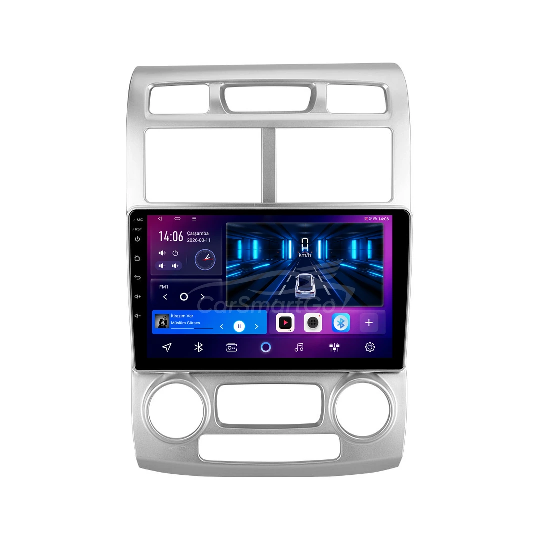 Kia Sportage Android Multimedya Sistemi (2005-2008) 8GB RAM 128GB Hafıza