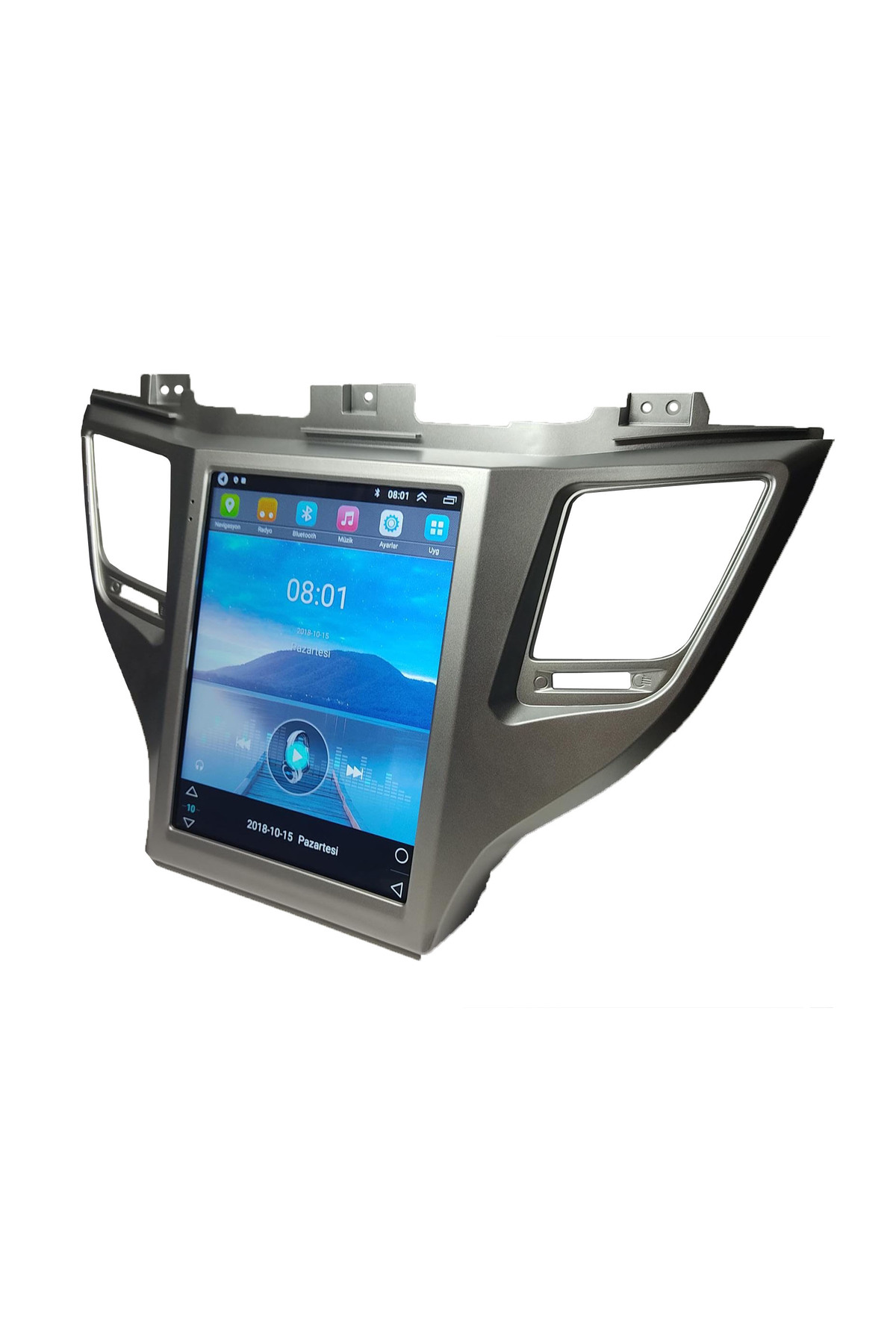 Hyundai Tucson uyumlu HYUNDAİ TUCSON OLD TESLA 9.7 İNÇ 2015/2018 ÇERÇEVE VE SOKET - Görsel 3