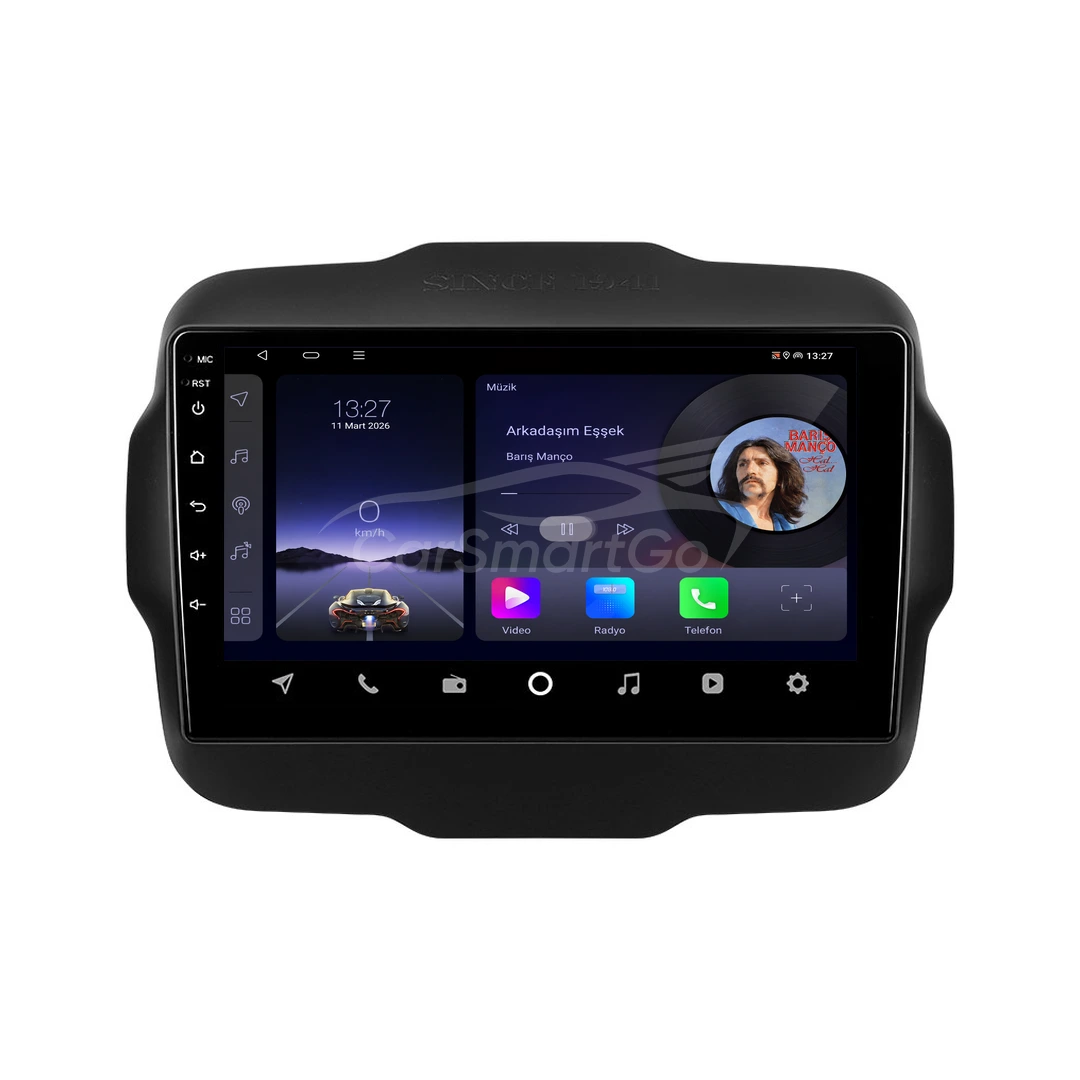 Jeep Renegade Android Multimedya Sistemi (2014-2021) 6GB RAM 64GB Hafıza