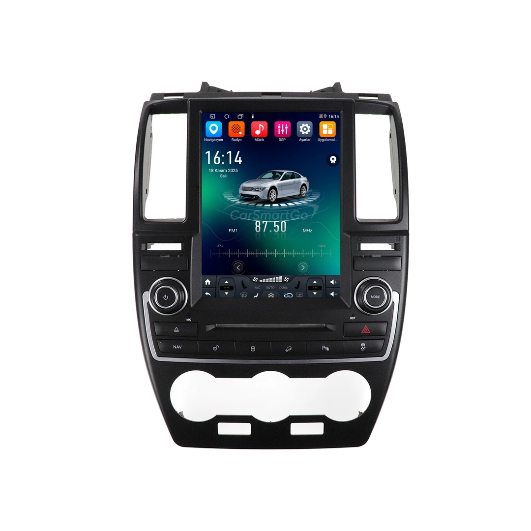 Land Rover Freelander Android Tesla Multimedya Sistemi (2007-2013) 4GB RAM 32GB Hafıza