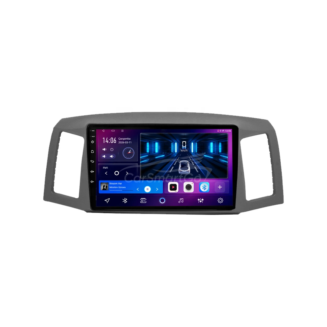 Jeep Grand Cherokee Android Multimedya Sistemi (2006-2007) 10GB RAM 256GB Hafıza Pro