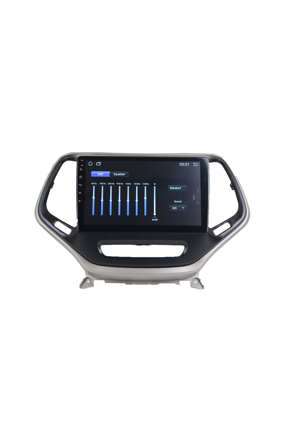 Jeep Cherokee uyumlu JEEP CHEROKEE 2013/2014 MODEL Uyumlu BEJ 10'' İNÇ KAMERALI, CARPLAY'Lİ - Görsel 4