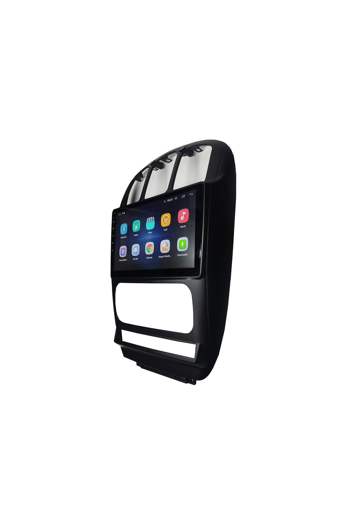 Jeep Grand Cherokee uyumlu JEEP CHRYSLER GRAND VOYAGER 10İNÇ 2GB RAM 32GB HAFIZA CARPLAYLİ KAMERALI - Görsel 3