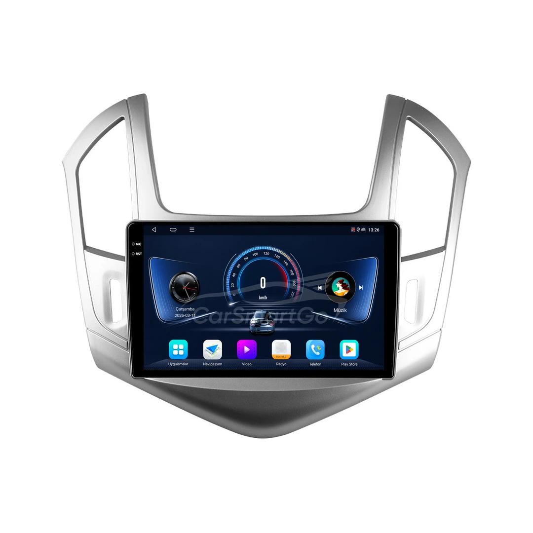 Chevrolet Cruze Android Multimedya Sistemi (2013-2015) 10GB RAM 256GB Hafıza Pro