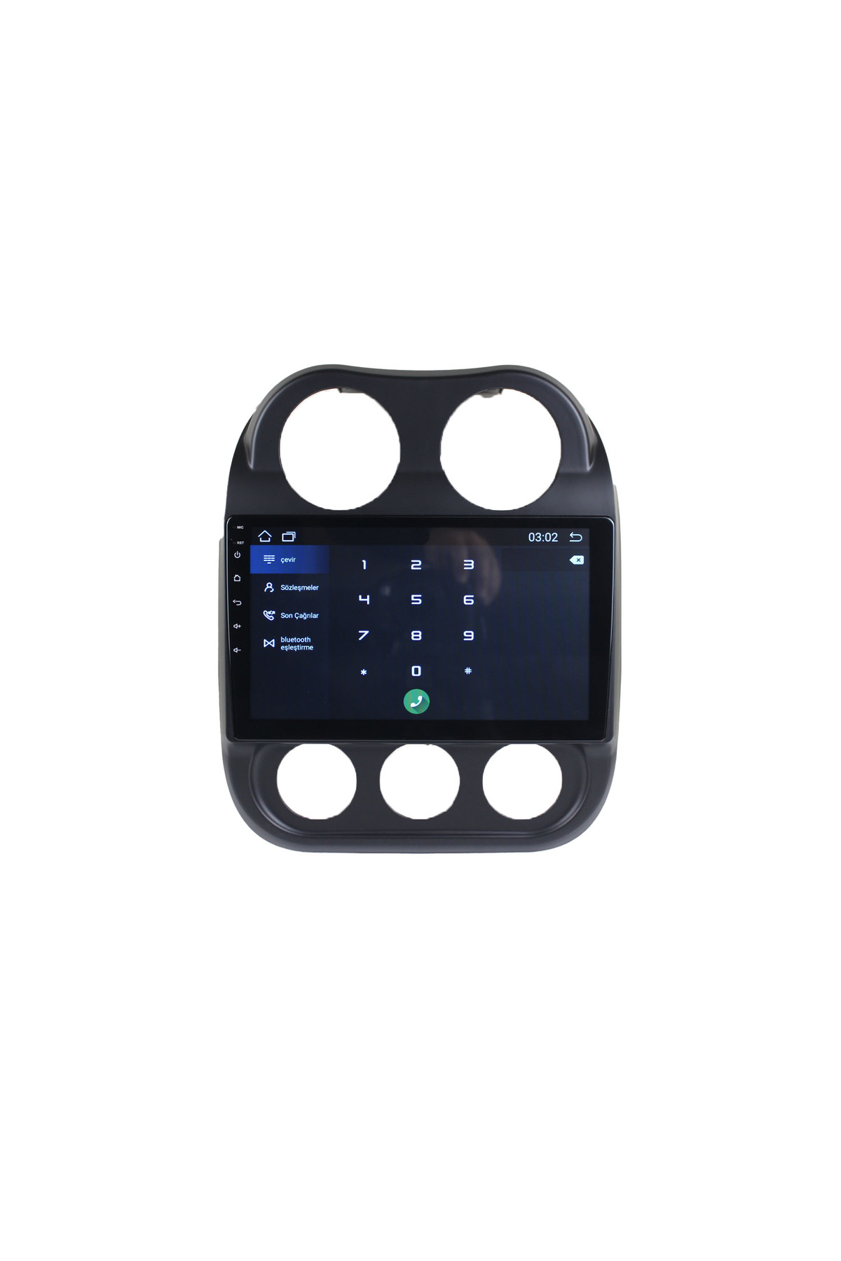 Jeep Compass uyumlu JEEP COMPASS 2010/2015 MODEL Uyumlu  10'' İNÇ KAMERALI, CARPLAY'Lİ - Görsel 3