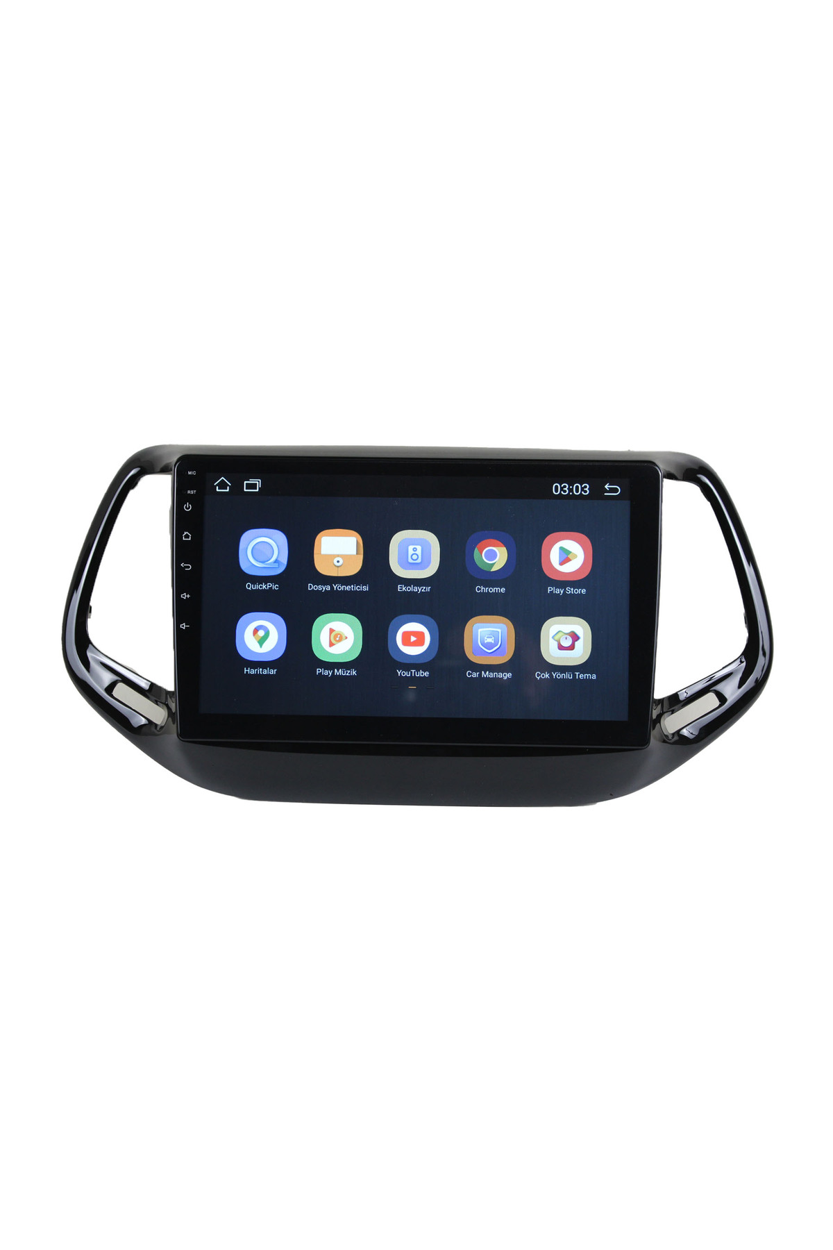 Jeep Compass uyumlu JEEP COMPASS 2017/2021 MODEL 10'' İNÇ Uyumlu KAMERALI, CARPLAY'Lİ - Görsel 6