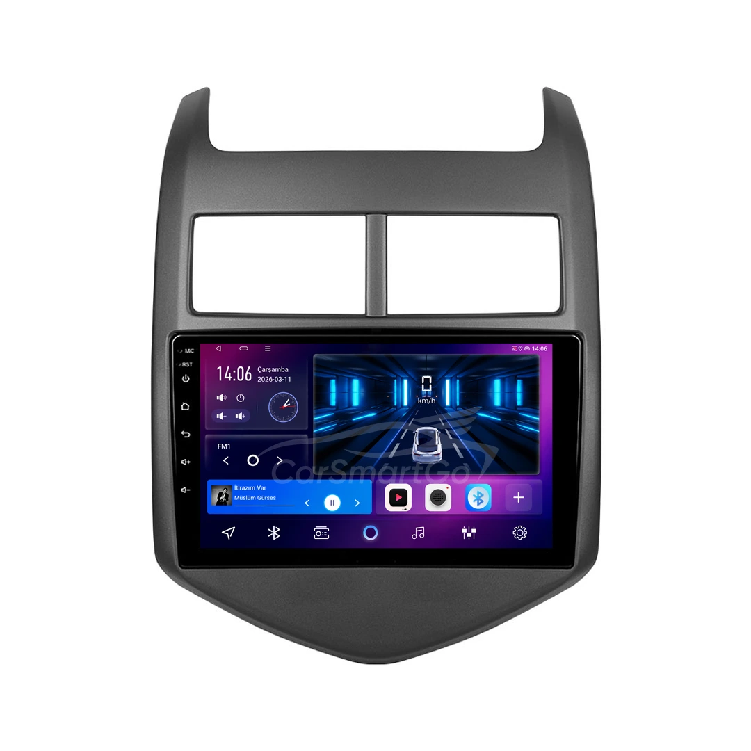 Chevrolet Aveo Android Multimedya Sistemi (2011-2013) 10GB RAM 256GB Hafıza Pro