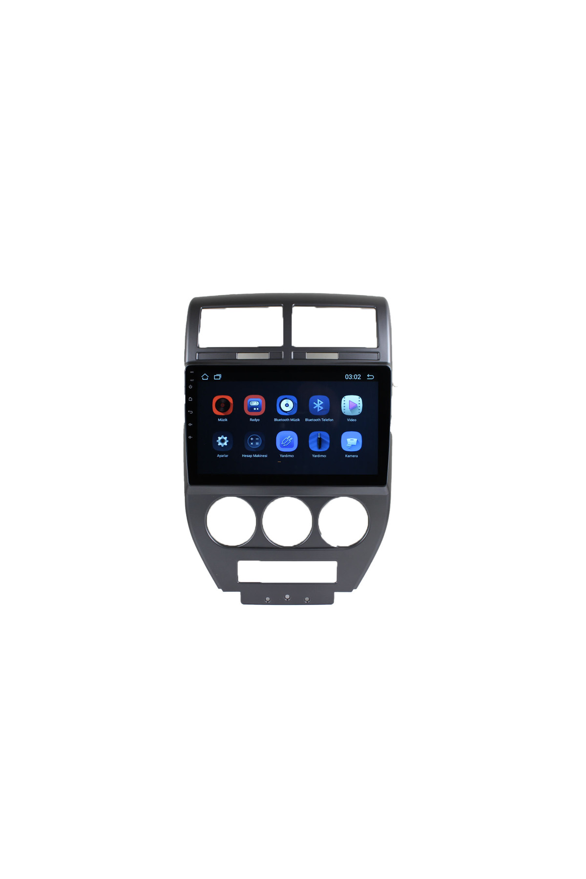 Dodge JEEP COMPASS-DODGE CALİBER 2007/2009 MODEL Uyumlu 10''  İNÇ KAMERALI, CARPLAY'Lİ - Görsel 5