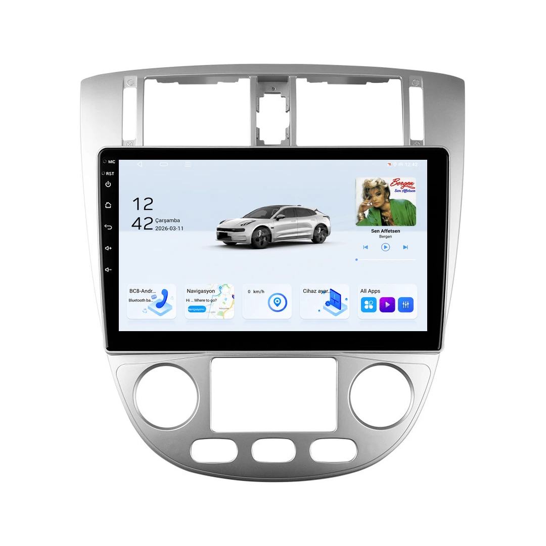 Chevrolet Lacetti Android Multimedya Sistemi (2004-2009) 10GB RAM 256GB Hafıza Pro
