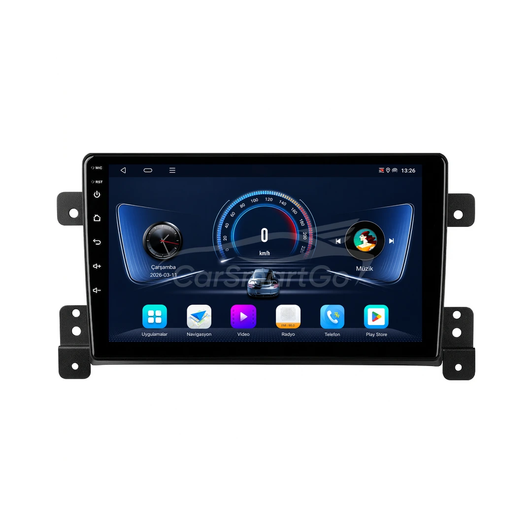Suzuki Grand Vitara Android Multimedya Sistemi (2006-2012) 6GB RAM 64GB Hafıza