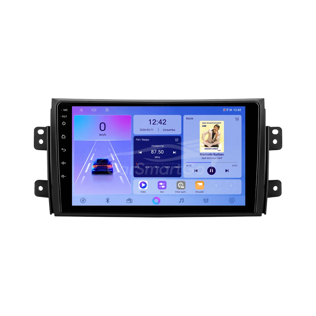 Suzuki SX4 Android Multimedya Sistemi (2008-2013) 8GB RAM 64GB Hafıza
